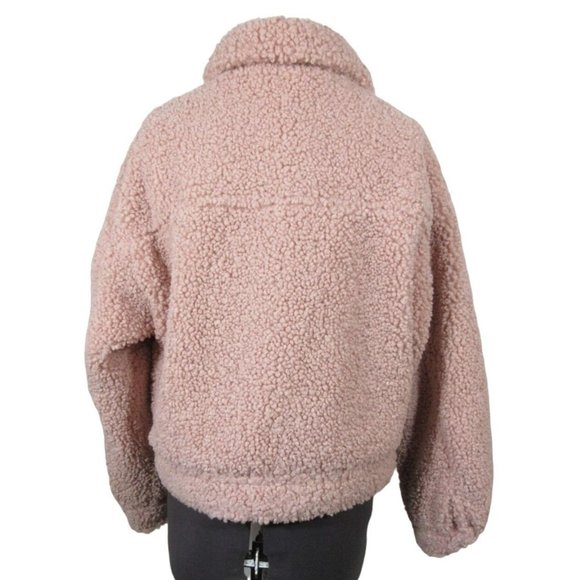 Forever 21 Contemporary faux fur pink jacket‎ - Picture 3 of 10